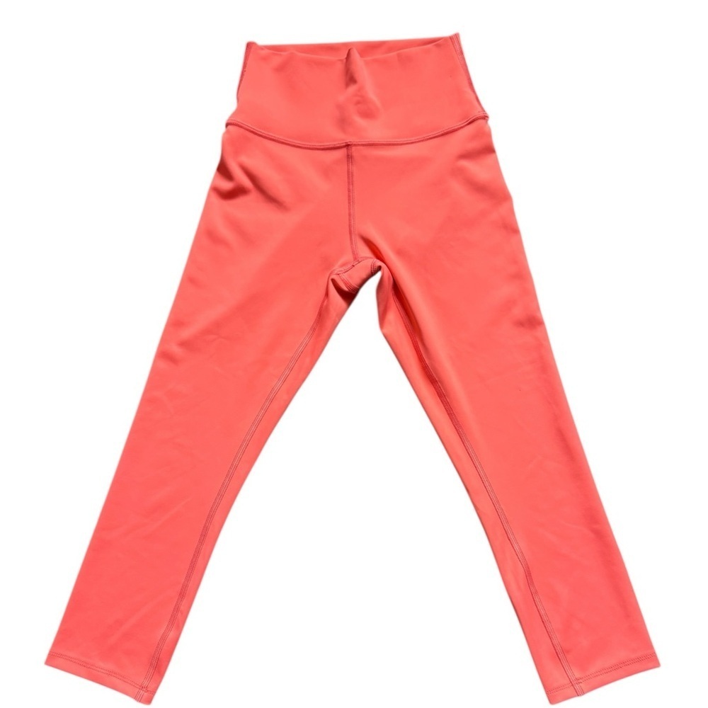 Alo Yoga Neon Azalea Airbrushed Ultimate Performance Fabric Capri Size XS